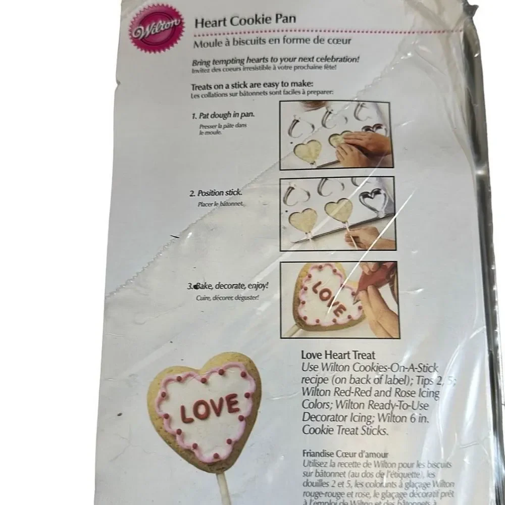 Wilton Heart Cookie‎ Pan